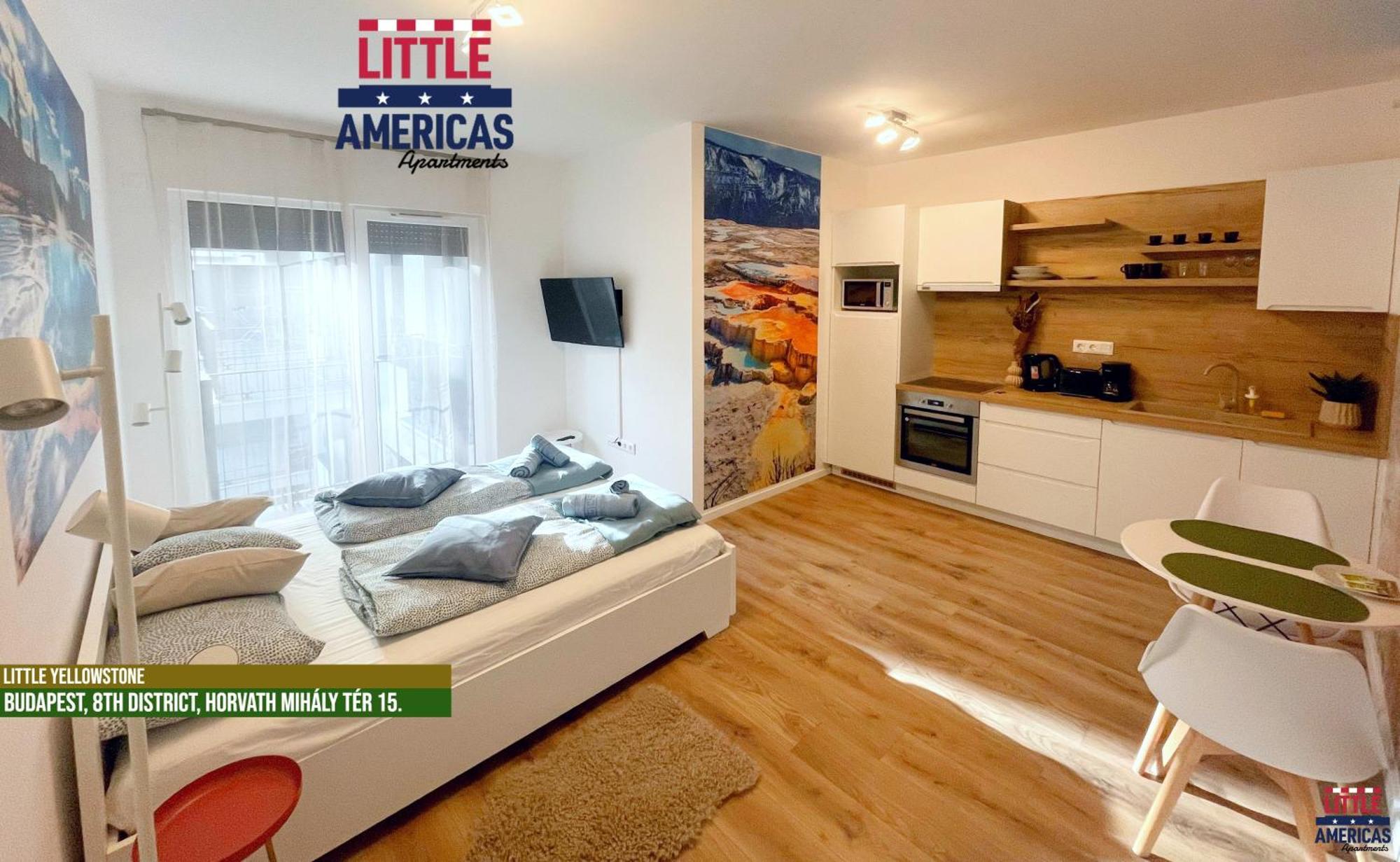 Little Americas National Parks Apartments Budapest Eksteriør bilde
